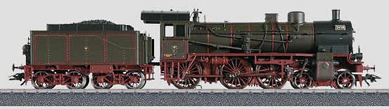 Passenger Locomotive with a Tender