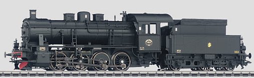 Freight Locomotive with a Tender