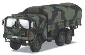 HO German Federal Army 7TGL Mil Truck