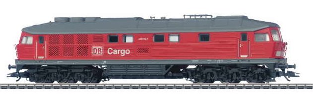 DB Cargo cl 232 Ludmilla Heavy Diesel Loco