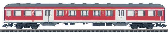 DB AG Siver Coins 2nd class type ABn 417.1 Commuter Car