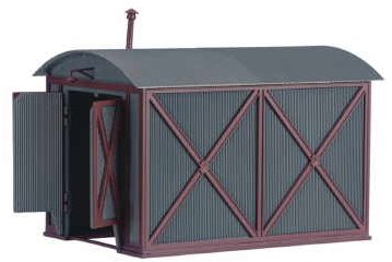 Loco Shed for Small Locos Building Kit