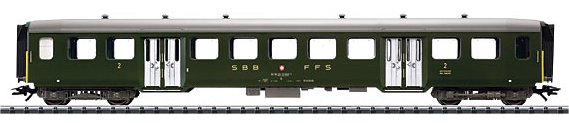 SBB/CFF/FFS type B Lightweight Steel Passenger Car