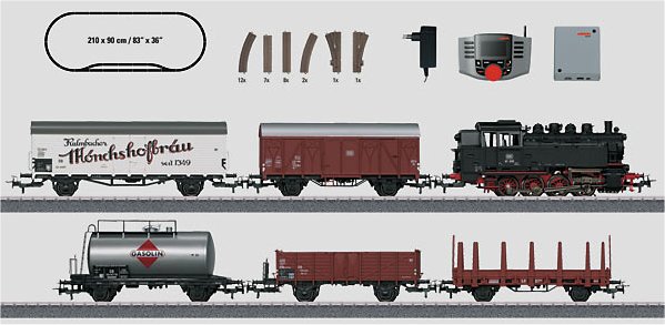 Large Freight Train Starter Set w/New Mobile Station
