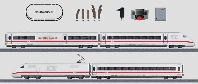 ICE Train Starter Set w/New Mobile Station
