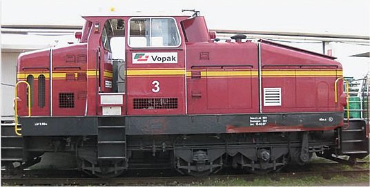 DHG 500 Diesel Locomotive