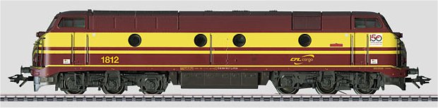 CFL (Luxembourg) Class 1800 Diesel Locomotive