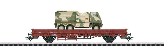 German Federal Army: Transport by Rail for ISAF Yak (Duro) Vehicle
