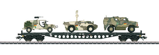 German Federal Army: Transport by Rail for ISAF Vehicles