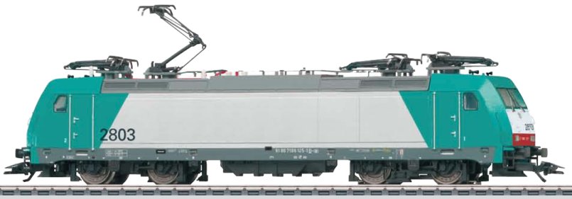 Digital SNCB cl 28 Angel Trains Cargo Electric Locomotive (L)