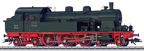 Digital DB cl 78 Steam Locomotive with Tender