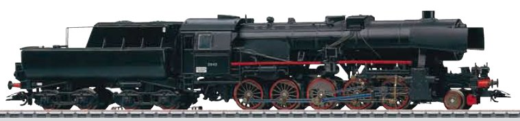 Digital NSB cl 63a Steam Locomotive with Tender (L)