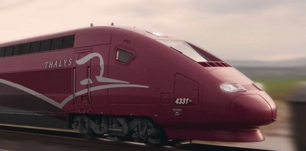 Digital THALYS PBKA Belgium High Speed Train