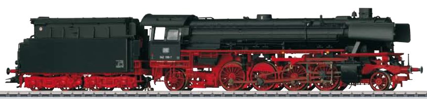 Digital DB cl 042 Steam Locomotive with Tender (L)