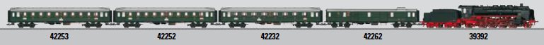 Digital DRG cl 39.0-2 Passenger Locomotive with Tender