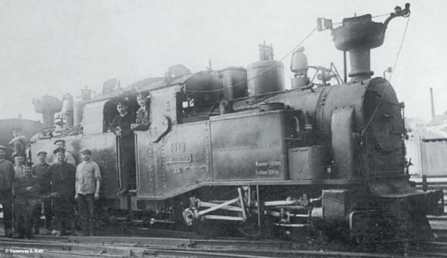 Saxon cl II K Double-Unit Steam Locomotive