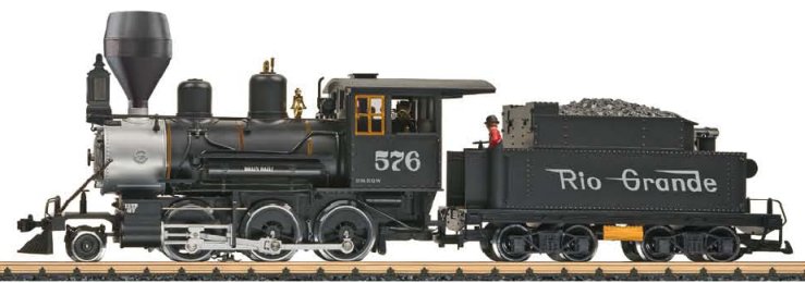 D & RGW Mogul Steam Locomotive