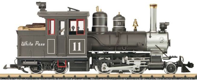 WP & YR Forney Steam Locomotive