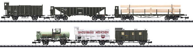 Bavarian State Railways Freight 5-Car Set