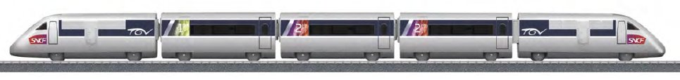 French High Speed Train Starter Set