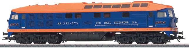 PCC Rail cl 232 Ludmilla Heavy Diesel Locomotive