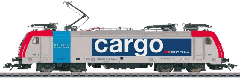 SBB Cargo Railpool cl 186 Electric Locomotive