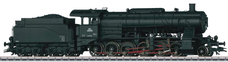 BB/BB cl 659 Steam Locomotive with Tender