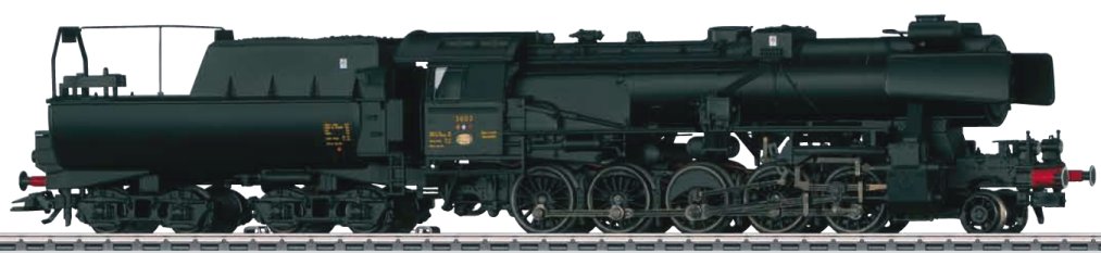 CFL cl 5600 Steam Locomotive with Tender