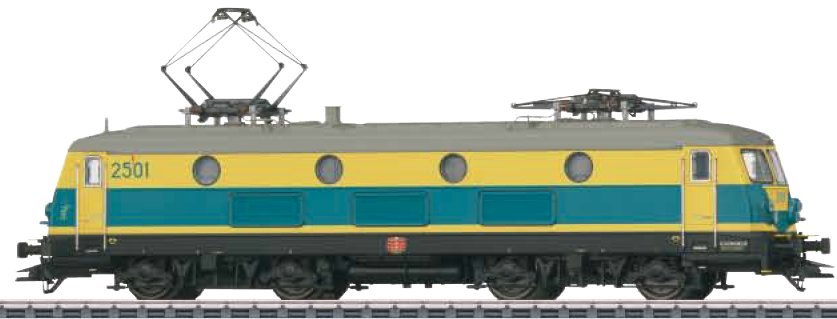 SNCB (Belgium) class 25 Electric Locomotive
