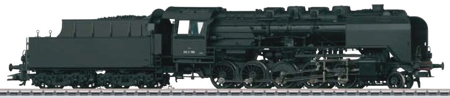 SNCF cl 150 Z Freight Steam Locomotive with Tender