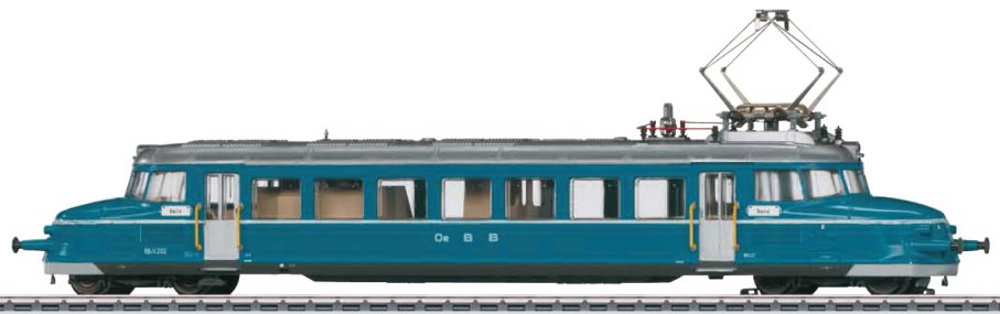 OeBB cl Rbe 2/4 Blue Arrow Electric Express Powered Rail Car