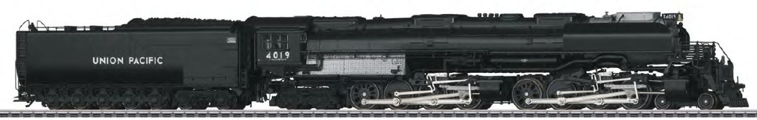 UP Big Boy Steam Locomotive w/Tender & Smoke Deflectors, no. 4000