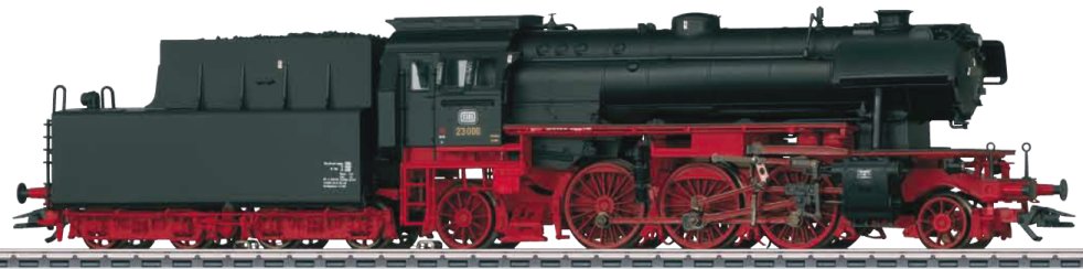 DB cl 23 Passenger Locomotive with Tender