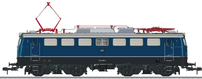 Dgtl DB cl 110 Electric Locomotive