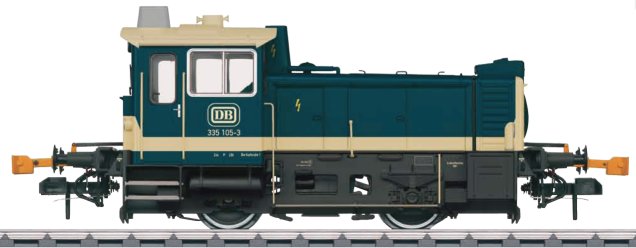 Dgtl DB cl 335 Kf III Small Diesel Locomotive