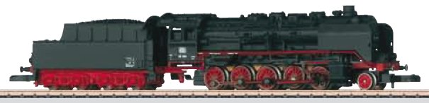 DB cl 50 Heavy Freight Locomotive with a Tender