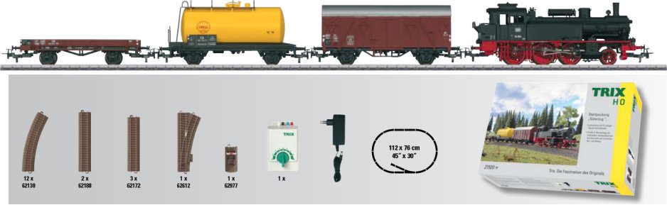 Freight Train with a Class 74 Starter Set