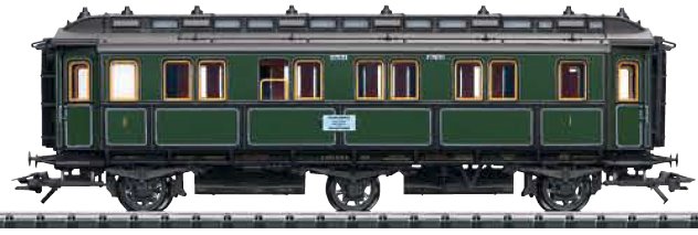 K.Bay.Sts.B. 1st/2nd class Express Train Passenger Car