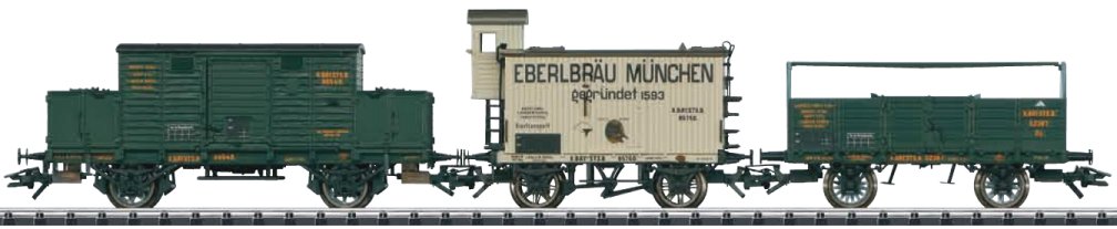 K.Bay.Sts. B. Bavarian Freight 3-Car Set