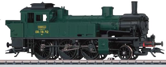 SNCF (France) Class 130TB Steam Tank Locomotive.