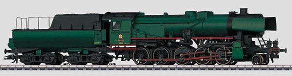 SNCB (Belgium) Class 26 Freight Steam Locomotive w/Tender