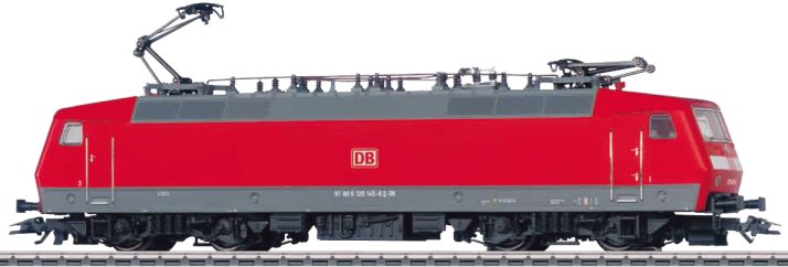 DB AG Class 120.1 General-purpose Electric Locomotive.