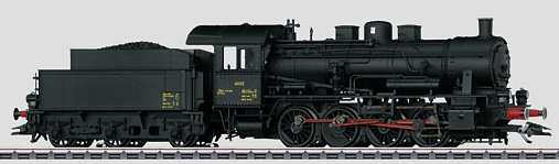 CFL (Luxembourg) Class 4600 Steam Locomotive w/Tender.