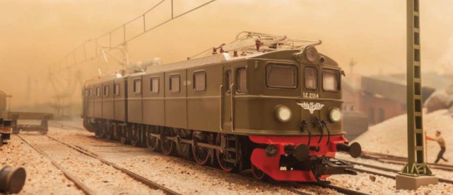 NSB (Norway) Class El 12 Heavy Ore Elec. Locomotive