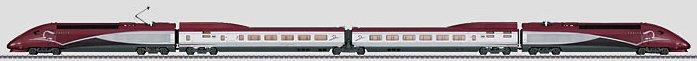 Thalys High Speed Electric Train Set.