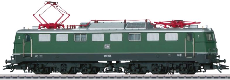DB Class E 50 Electric Freight Locomotive.