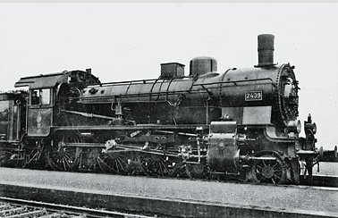 K.P.E.V. Class P8 Steam Locomotive w/Tender.