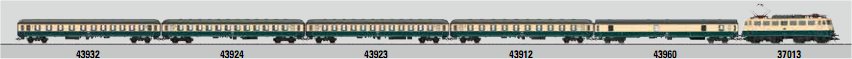 DB class 110.3 Express Electric Locomotive