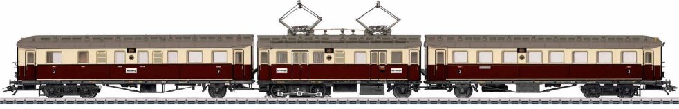 DRG class eIT (later ET 87) Electric Powered Rail Car Train