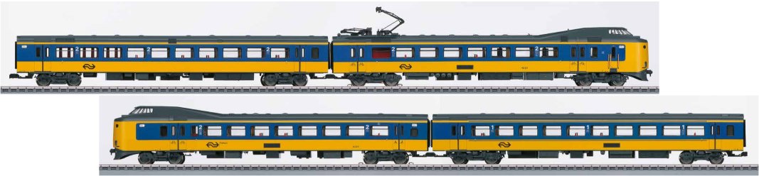 NS (Dutch) class ELD4 Koploper Rail Car Train (EX)